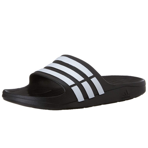 ADIDAS Durango Slides Sandals Black NEW - Picture 5 of 7